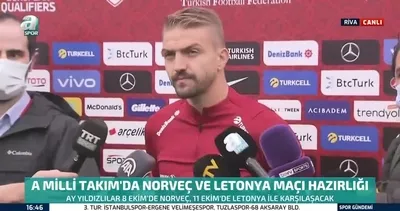 SON DAKİKA SPOR HABERİ - A Milli Takım’ın deneyimli oyuncularından Caner Erkin ve genç futbolcu Berkan Kutlu açıklamalarda bulundu!