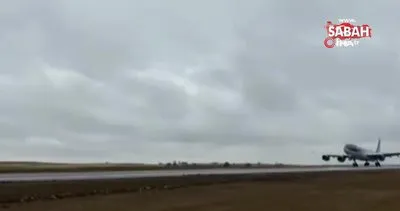 Bakü’den Fuzuli Uluslararası Havalimanı’na ilk uçuş gerçekleştirildi | Video