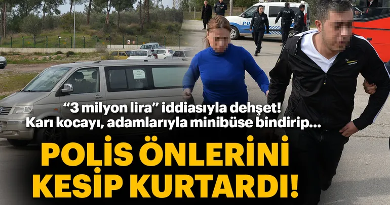 3 milyon liralık dolandırıcılık iddiasıyla, eski çalışanını ve eşini kaçırdı