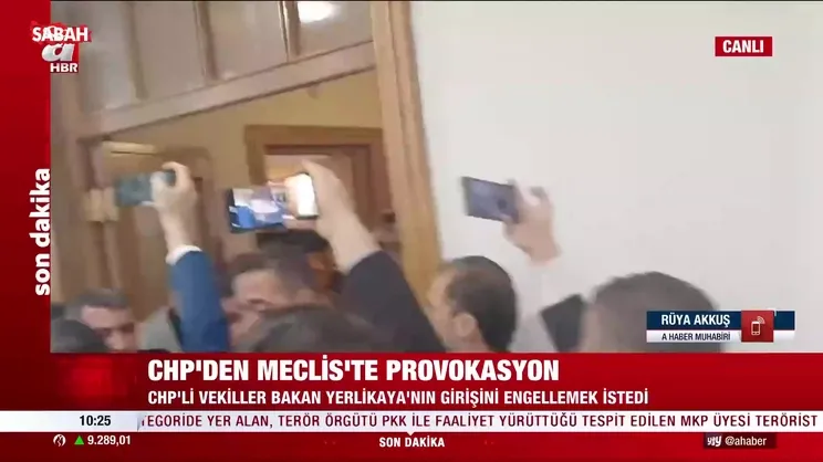 CHP'den Meclis'te provokasyon
