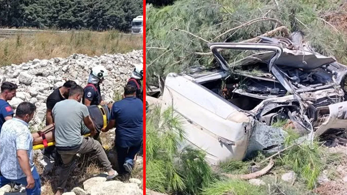Hatay’da feci kaza! Şarampole devrilen kamyonet kağıt gibi ezildi: Yaralılar var! Hatay’da feci kaza! Şarampole devrilen kamyonet kağıt gibi ezildi: Yaralılar var!