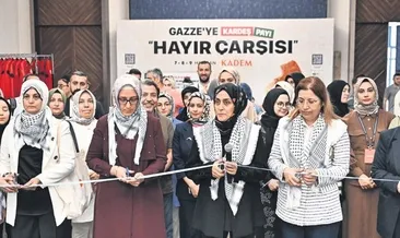 KADEM’den Gazze için hayır çarşısı