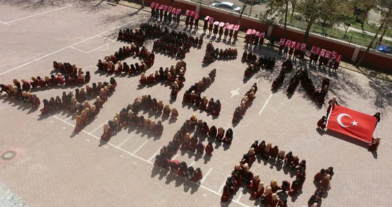 Afrin zaferi koreografiyle kutlandı