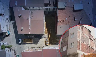 Sultangazi’de temel kazısı sırasında korkutan olay! 2 bina tahliye edildi