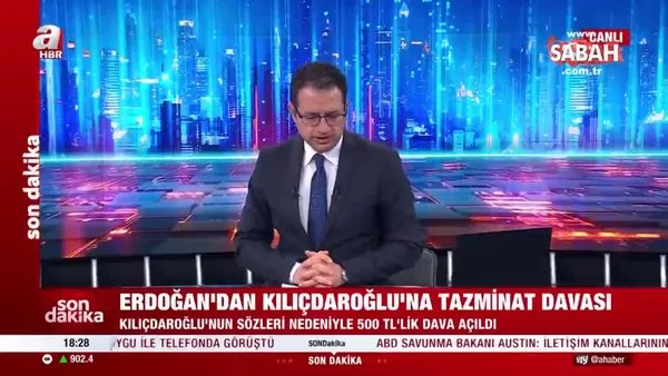 SON DAKİKA: Başkan Erdoğan'dan Kılıçdaroğlu'na tazminat davası | Video