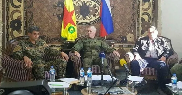 Bu kez Rus komutan YPG’lilerle