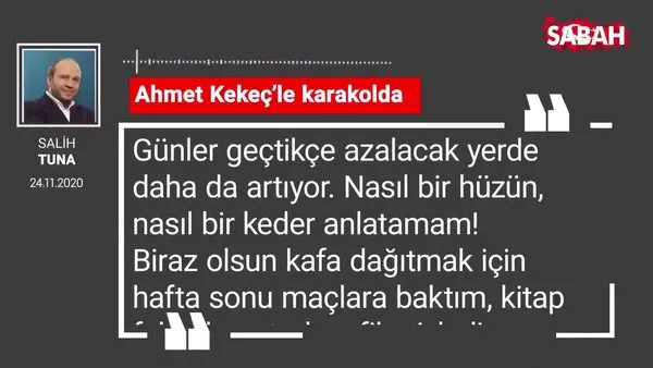 Salih Tuna 'Ahmet Kekeç’le karakolda'