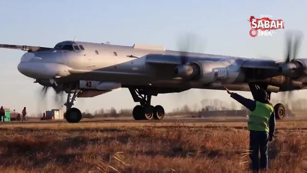 Rus stratejik bombardıman uçakları, Bering ve Okhotsk denizleri üzerinde uçtu | Video