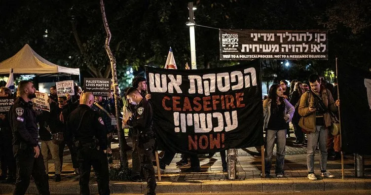 Gazze’deki İsrailli esirlerin yakınlarından Netanyahu hükümetine protesto