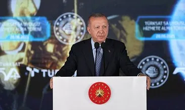 SON DAKİKA! Türksat 5A hizmete alındı... Başkan Erdoğan: Dünyada ilk 10 ülke arasına gireceğiz