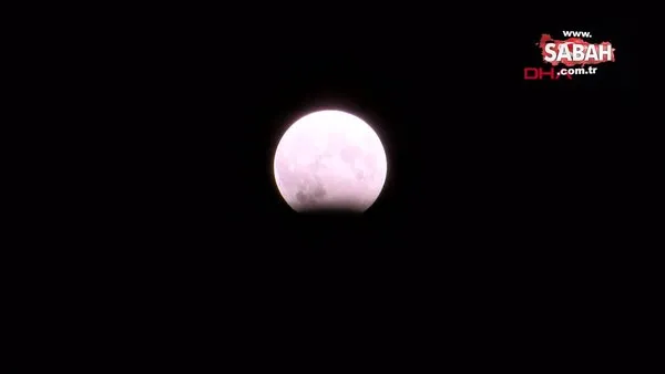 Kanlı Ay tutulması İstanbul’dan izlendi | Video