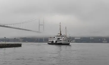 İstanbul'da sis etkili oldu #istanbul