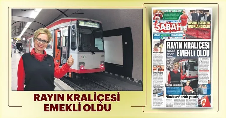 Rayın kraliçesi emekli oldu