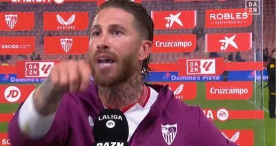 Efsane futbolcu Sergio Ramos çılgına döndü! Taraftarla yaşadığı kavga geceye damga vurdu…