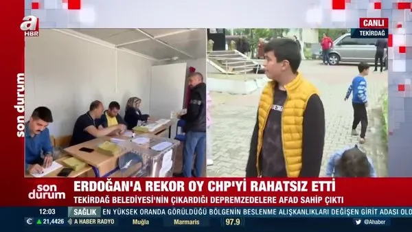 Başkan Erdoğan’a rekor oy CHP’yi rahatsız etti! Depremzedeleri kapı dışarı ettiler... | Video