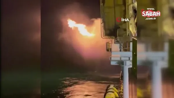 Bakan Dönmez, Karadeniz gazının yakma testinden görüntüler paylaştı | Video
