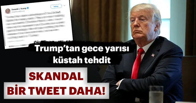 Trump yine Türkiye’ye saldırdı