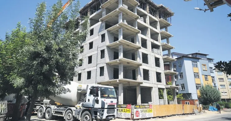 Gaziantep’te binalar yükseliyor