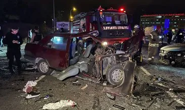 İstanbul Arnavutköy’de can pazarı! İki otomobil çarpıştı: Ölü ve yaralılar var... #istanbul