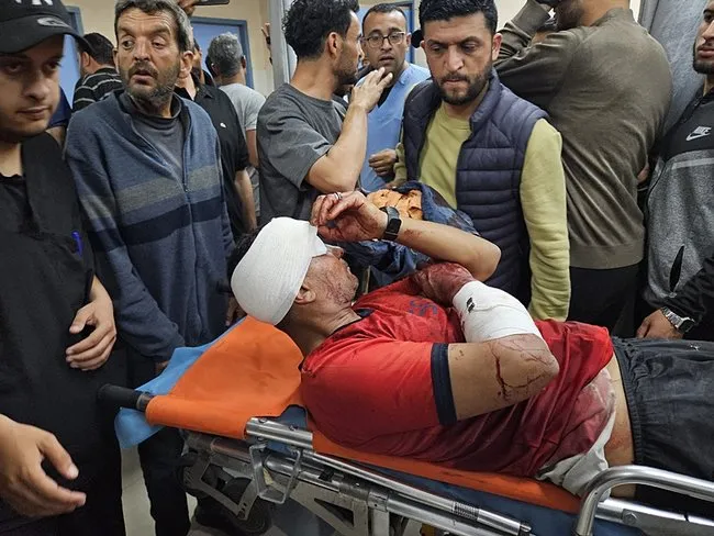 Katil ordusu Gazze’de yine hastane hedef aldı: 16 ölü, 70 yaralı!