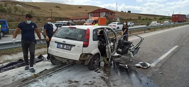 amasya da feci kaza 2 olu 5 yarali son dakika yasam haberleri