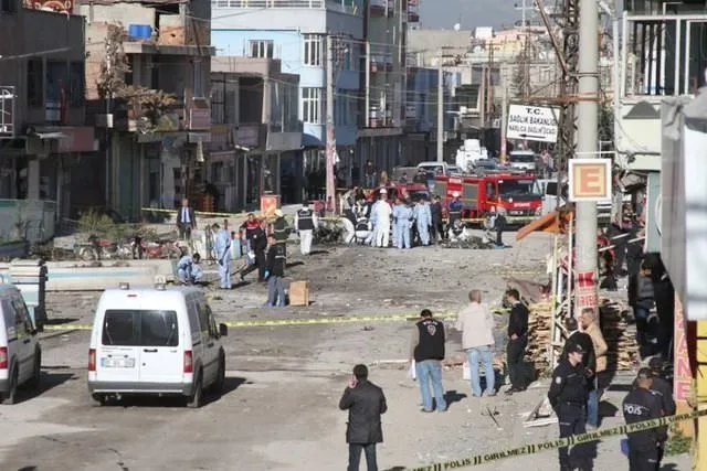 Adana’daki saldırıdan kareler