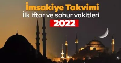 İmsakiye 30 günlük takvim! 2022 İstanbul, Ankara, İzmir, Antalya, Bursa iftar vakti, sahur saati, imsak vakitleri ve il il iftar saatleri