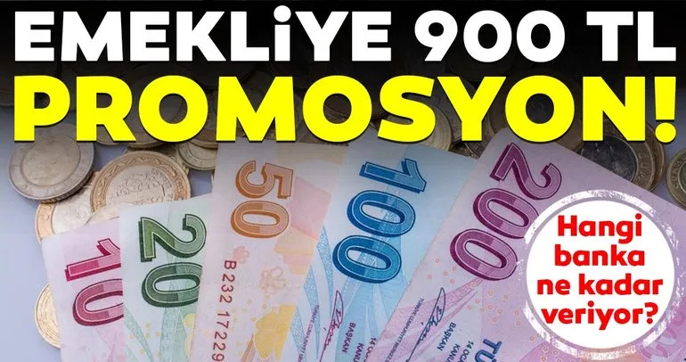 Emekli için promosyon müjdesi! Hangi banka ne kadar promosyon veriyor?