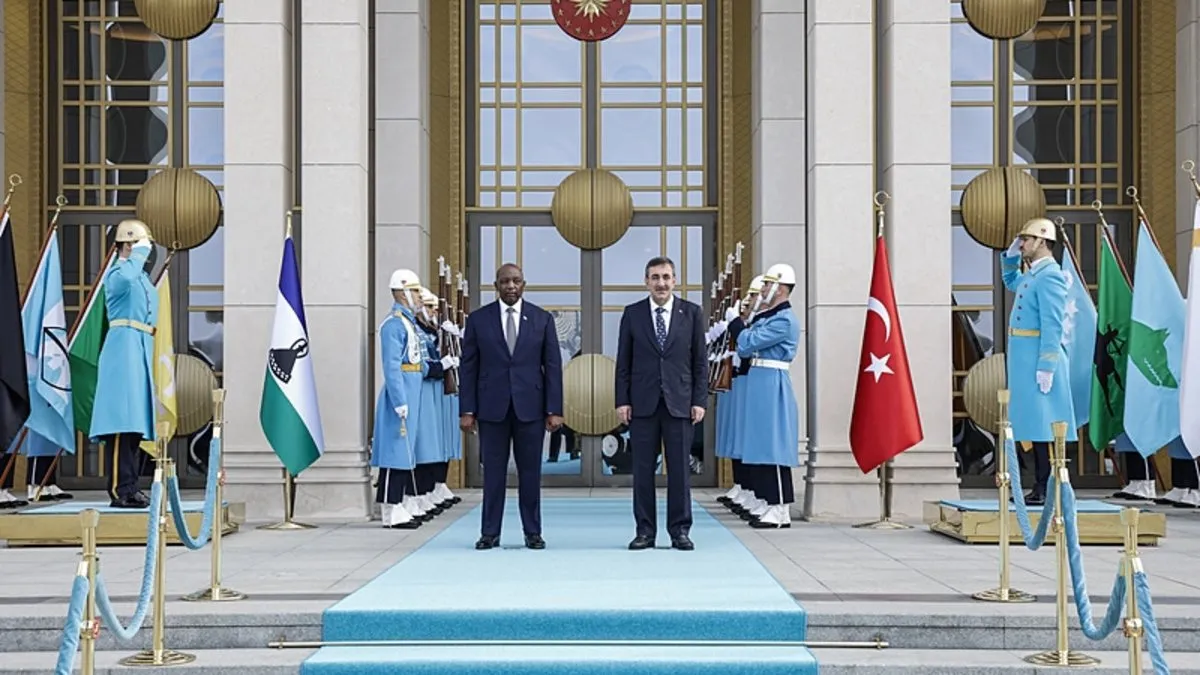 Cumhurbaşkanı Yardımcısı Yılmaz: Hedefimiz ticaret hacmimizi 50 milyar dolara ulaştırmak