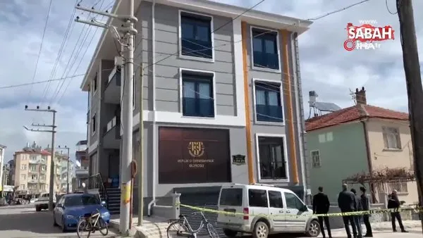 Karaman’da hukuk ve danışmanlık bürosuna silahlı saldırı | Video