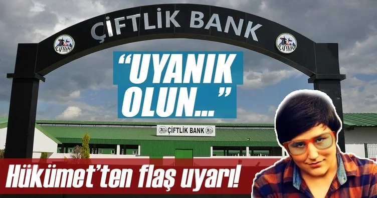 Bakan Tüfenkci’den çok önemli Çiftlik Bank uyarısı!