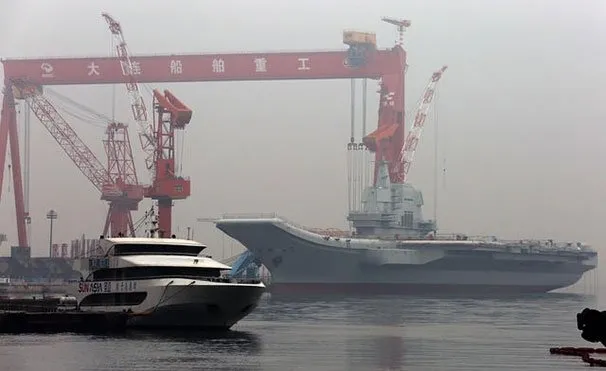 Çin’in ilk yerli uçak gemisinin seyir testi başladı