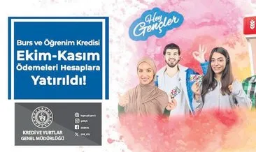 KYK burs ödemeleri başladı