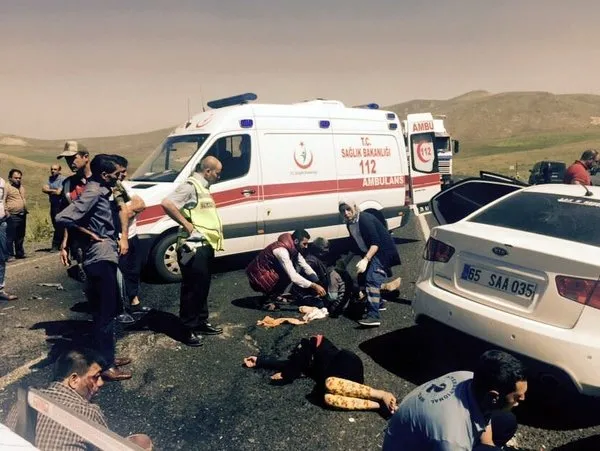 Erzurum'da trafik kazası