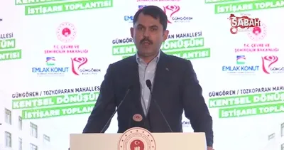 Bakan Kurum’dan kentsel dönüşüm mesajı: Sizleri asla mağdur bırakmayacağız | Video
