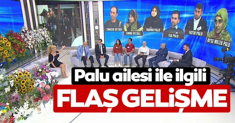 Müge Anlı canlı yayında duyurdu... Palu ailesi ile ilgili flaş gelişme