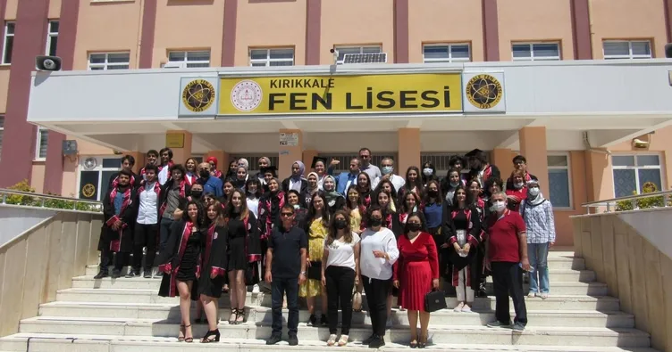 Kırıkkale Fen Lisesi gurur tablosu oldu