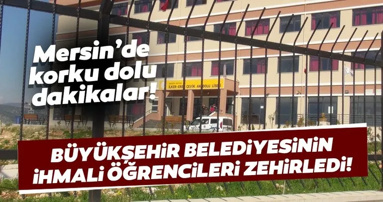 CHP’li belediye rögarı ilaçladı, 17 öğrenci zehirlendi! Yetkililerden son dakika açıklaması geldi...