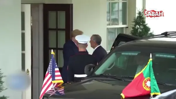 Portekiz Cumhurbaşkanı Marcelo Rebelo de Sousa'dan ABD Başkanı Donald Trump'a şok hareket!