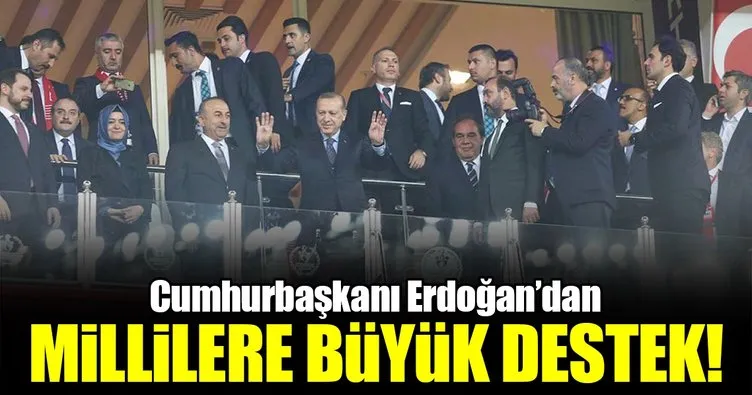 Cumhurbaşkanı Erdoğan, Antalya Stadı’nda!