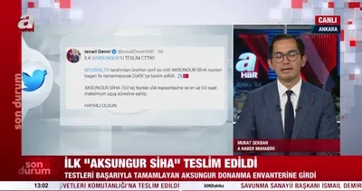 İlk AKSUNGUR teslim edildi | Video