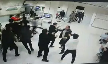 Sivas’ta skandal görüntüler! Hasta yakınlarının sağlık çalışanlarına saldırı anı kameraya yansıdı