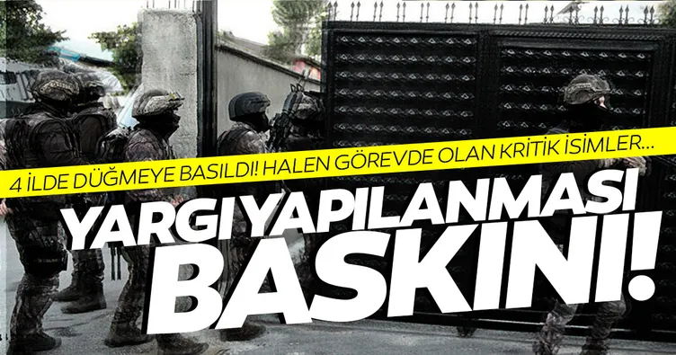 FETÖ'nün adalet yapılanmasına Şanlıurfa merkezli operasyon: 14 gözaltı