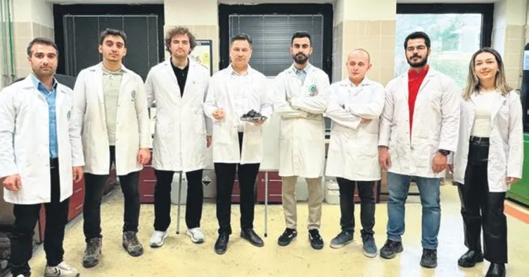 Dip çamurundan balata üretildi