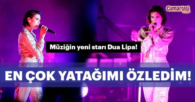 Dua Lipa havuzda görülmüş