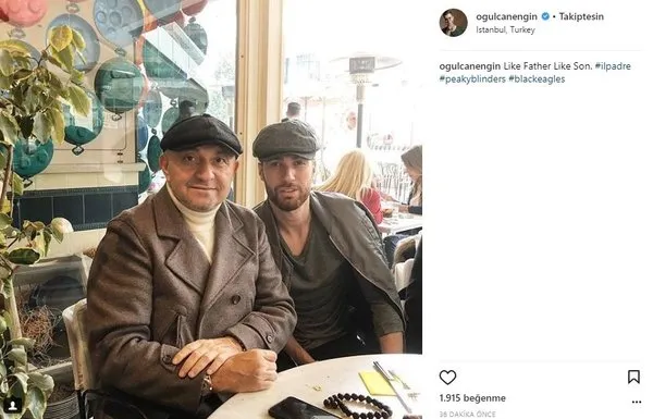 Ünlü isimlerin Instagram paylaşımları (01.12.2017)