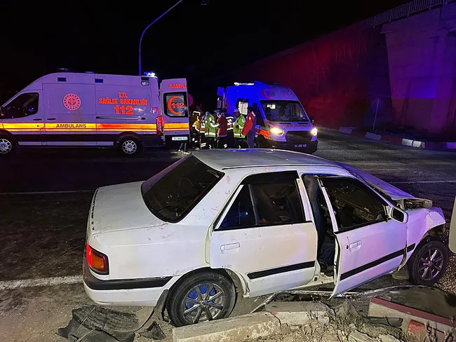 Kaza sonrası görüntü