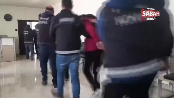 Konya'da uyuşturucu operasyonu: 7 kişi tutuklandı | Video