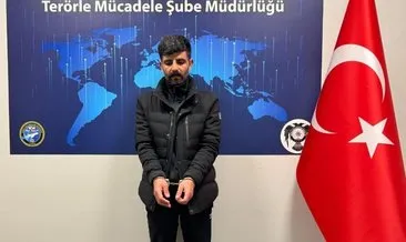 PKK’lı terörist Fransa’dan Türkiye’ye getirildi
