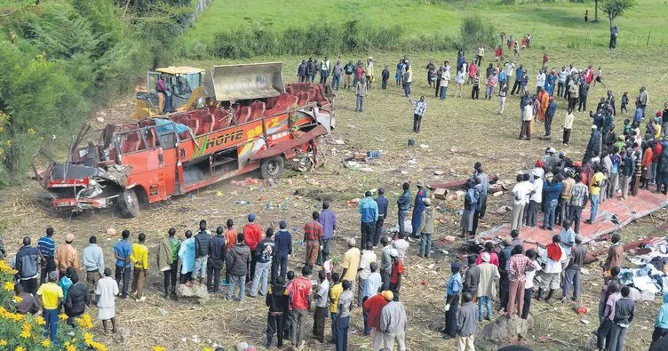Kenya’da otobüs faciası: 50 ölü
